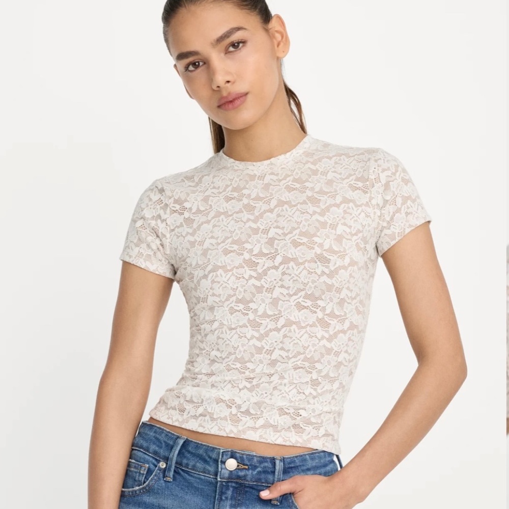 Good American lease stretch top New with tags extra small